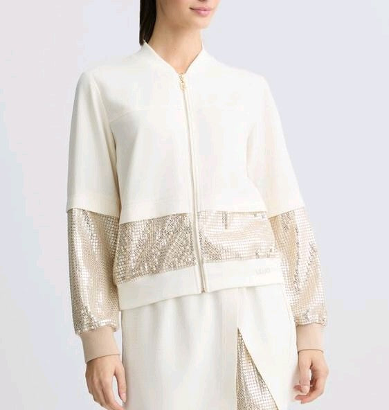 liu jo Giacca con paillettes ta5260ts423